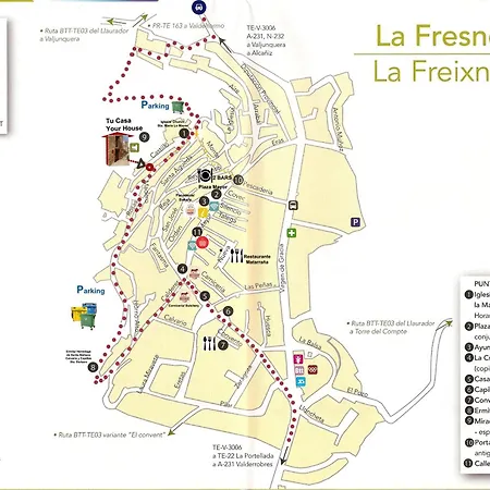 Alojamiento La Fresneda * فريسندا